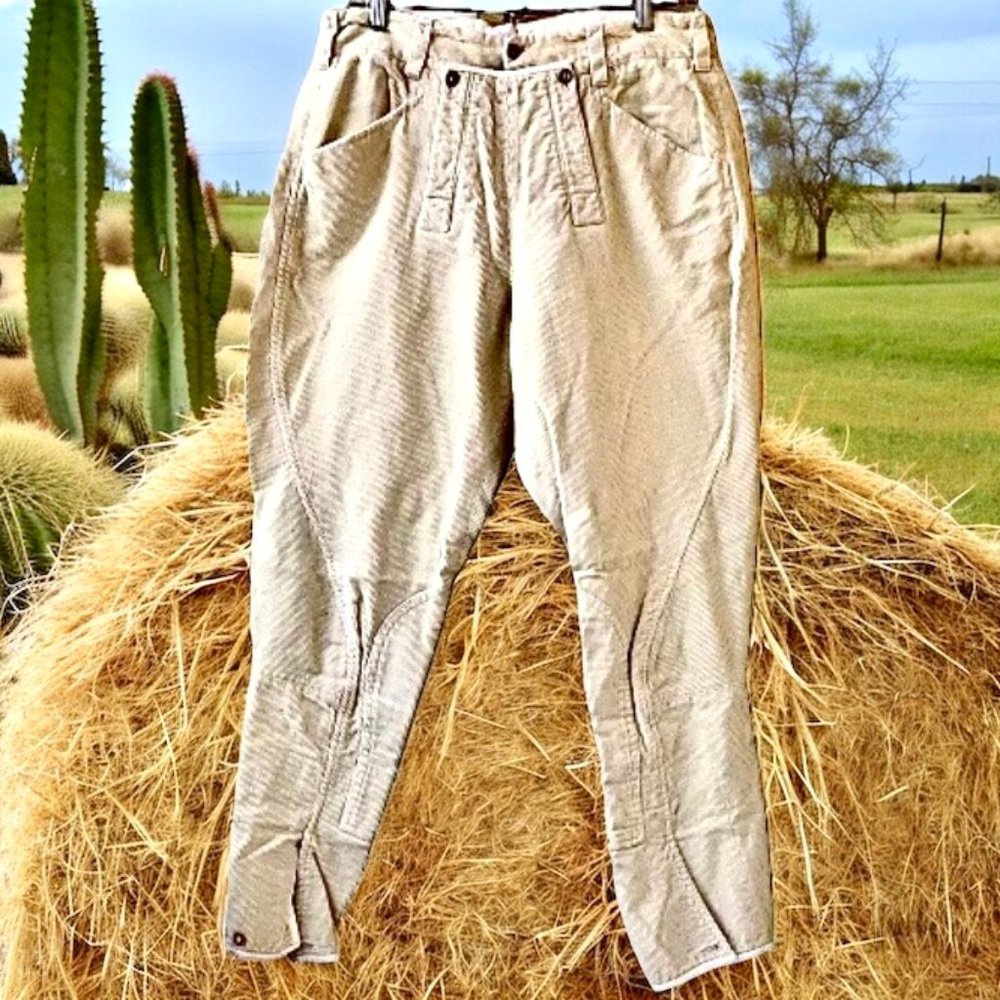 The Tailored Sportsman Vintage Corduroy Equestrian Breeches Horseback Riding